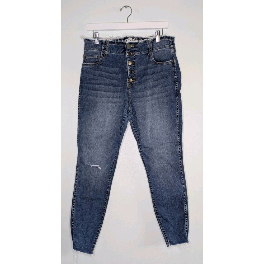 Kut From The Cloth Jeans Women's Size 12 Dark Wash Connie Ankle Skinny Jeans
